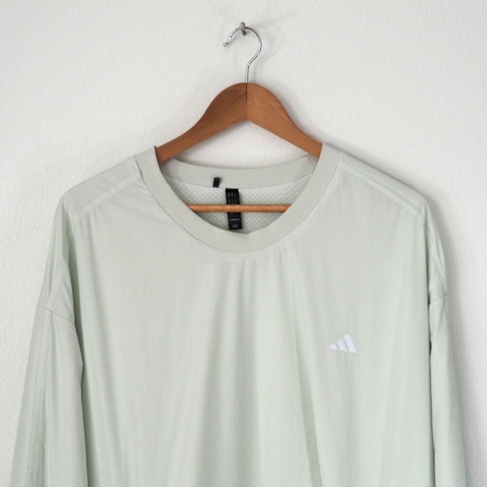 Adidas Golf Go-To Wind Crewneck Pullover - Sz:XXL